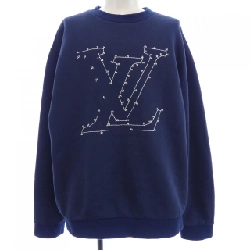 Áo sweatshirt thêu in họa tiết LV Louis Vuitton HLY41WFMC - Hàng hiệu Authentic