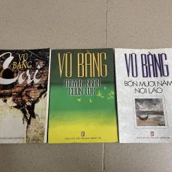Combo 3 sách VŨ BẰNG – đọc là thấy một thời báo chí & văn chương sống động 