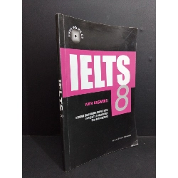 Ielts 8 with answer mới 80% bẩn bìa, ố nhẹ, có chữ viết, gạch chân bằng bút chì nhiều HCM2811 HỌC NGOẠI NGỮ