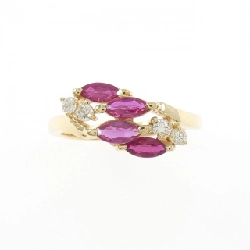 Nhẫn Ruby K18YG 0.50CT - Hàng hiệu Chính hãng 852649