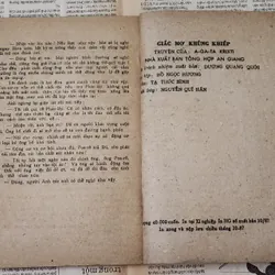 Tiểu thuyết trinh thám cổ điển của Agatha Christie: GIẤC MƠ KHỦNG KHIẾP 703963