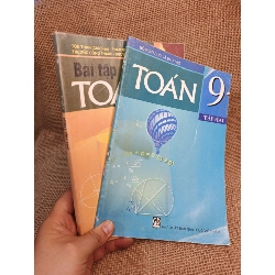 Combo Toàn và Bài tập Toán 9 tập hai 2019 mới 80% (Sách giáo khoa - giáo trình) HCM060526