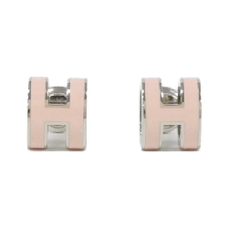 Bông tai MINI 608002FP HERMES Pop Ash - Hàng hiệu Chính hãng