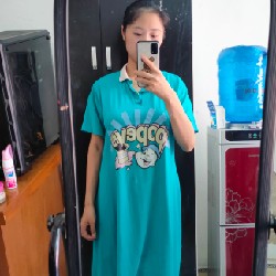 Đầm xuông dài cotton