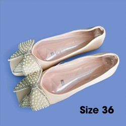 Bệt nơ nữ da siêu mềm size 36