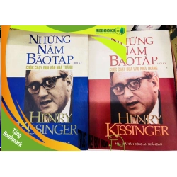 (TẶNG BOOKMARK) Những năm bão táp: cuộc chạy đua vào nhà Trắng - Henry Kissinger (2 tập) Văn học nước ngoài RBK2702