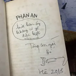 Trời Hôm Ấy Không Có Gì Đặc Biệt - Phan An 758685