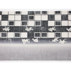 Đai obi nhuộm tơ tằm - Hàng hiệu Authentic 874711