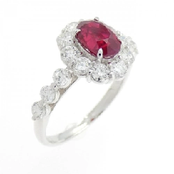 Nhẫn Ruby PT900 1.06CT Xuất xứ từ Myanmar - Hàng hiệu Chính hãng