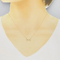 K18YG Dây chuyền kim cương 0.05CT - Hàng hiệu Chính hãng 862807