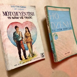 Lô sách Hồ Dzếnh: Một chuyện tình 15 năm về trước và Hồ Dzếnh tác phẩm chọn lọc 306682