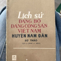 Lịch sử Đảng bộ Đảng Cộng sản Việt Nam Huyện Nam Đàn - Sơ thảo tập 1 .8 336233