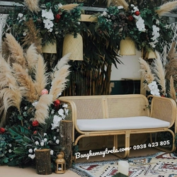 Ghế sofa mây vuông lưới mắt cáo 445808