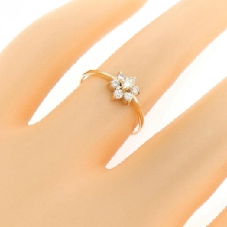 Nhẫn kim cương hoa K18YG 0.16CT - Hàng hiệu chính hãng 855519