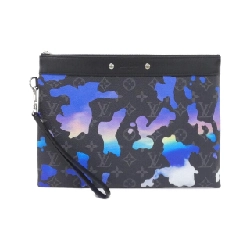 Túi xách Louis Vuitton Monogram Eclipse (Phòng có tầm nhìn) Pochette To Go M81848