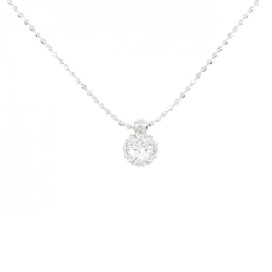 K18WG Dây chuyền kim cương 0.21CT - Hàng hiệu Chính hãng