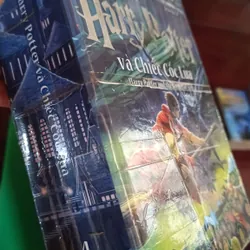 Trọn bộ 7 tập Harry Potter bìa lâu đài có tem chống giả 570370