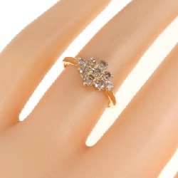 Nhẫn kim cương K18YG 0.50CT 669893