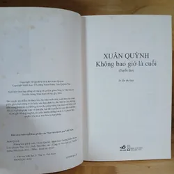 Xuân Quỳnh - Không Bao Giờ Là Cuối (Tuyển Thơ) 591358
