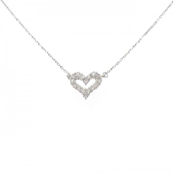 Dây chuyền kim cương hình trái tim PT900/PT850 0.30CT - Hàng hiệu Chính hãng