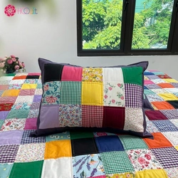 Chăn Quilt Caro Tím 304219