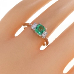 Nhẫn Emerald PT900 0.78CT 666061