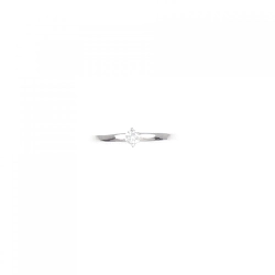 Nhẫn kim cương K18WG 0.15CT 672891