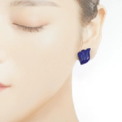 K18YG Lapis Lazuli Bông Tai - Hàng hiệu Chính hãng 874238