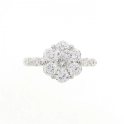 Nhẫn kim cương hoa PT900 1.00CT 672862