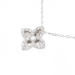 K18WG Hoa Kim Cương Dây Chuyền 0.25CT - Hàng hiệu Chính hãng 863333