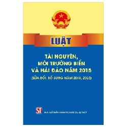 Luật Tài Nguyên Môi Trường Biển Và Hải Đảo Năm 2015 (Sửa Đổi, Bổ Sung Năm 2018, 2023) - Quốc Hội 282415