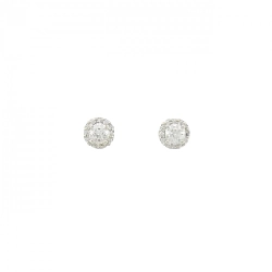 PT900/ST Bông tai kim cương 0.206CT 0.219CT E SI1 EX - Hàng hiệu Chính hãng