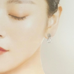 K18WG Bông tai kim cương 0.04CT - Hàng hiệu Chính hãng 868498