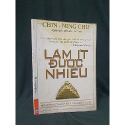 (TẶNG BOOKMARK) Làm ít được nhiều mới mới 60% 2008 -RBK205 CHIN NING CHU SÁCH KỸ NĂNG