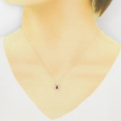 Dây chuyền ruby K18YG 0.29CT - Hàng hiệu chính hãng 862414