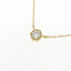 K18YG Dây chuyền kim cương - Hàng hiệu Authentic 858594