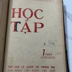 Tạp chí Học Tập (Số 1 đến 12 năm 1963) - Trung ương Đảng Lao động Việt Nam 798720