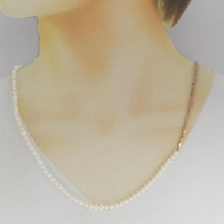 Dây chuyền ngọc trai Akoya Tasaki 4-4.5mm - Hàng hiệu Authentic 841144