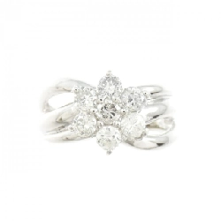 Nhẫn kim cương hoa PT900 0.50CT - Hàng hiệu Authentic 852325