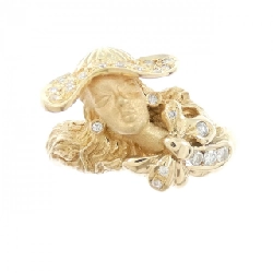 Nhẫn kim cương K18YG 0.16CT - Hàng hiệu Authentic 851391