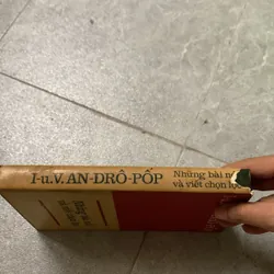 Những bài nói và viết chọn lọc - I-u V.AN- ĐRÔ-PỐP/ nhà xuất bản Tiến bộ/ nxb sự thật 719646