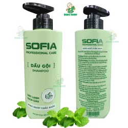 DẦU GỘI, DẦU XẢ TINH DẦU BẠC HÀ SOFIA (500ML/1Chai) - MÁT LẠNH SẠCH GÀU 553585