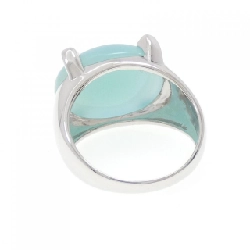 Nhẫn Chalcedony K18WG - Hàng hiệu Authentic 854780