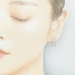 K18YG/PT Bông tai - Hàng hiệu Authentic 870243