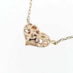 K10YG Mặt Dây Chuyền Hình Trái Tim Đá Garnet - Hàng hiệu Chính Hãng 858606