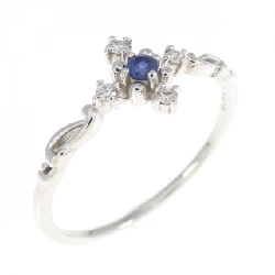 Nhẫn Sapphire K18WG - Hàng hiệu Chính hãng