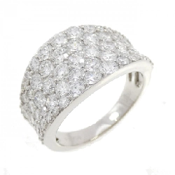 Nhẫn kim cương pavé PT950 3.00CT - Hàng hiệu Authentic