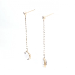 K18PG Amethyst Bông tai - Hàng hiệu Authentic 873326