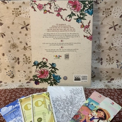 Sách Tô Màu – Hoa Văn Mặt Trời, Mới 100%, tặng kèm Bookmark, Postcard Tô Màu 290327