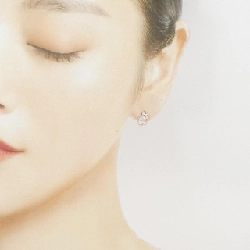 K10PG Bông tai hình khối - Hàng hiệu Authentic 867848